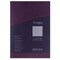 Fabriano Ecoqua Plus Glue-Bound Notebook - Wine, 8-1/4" x 11-7/10", Lined